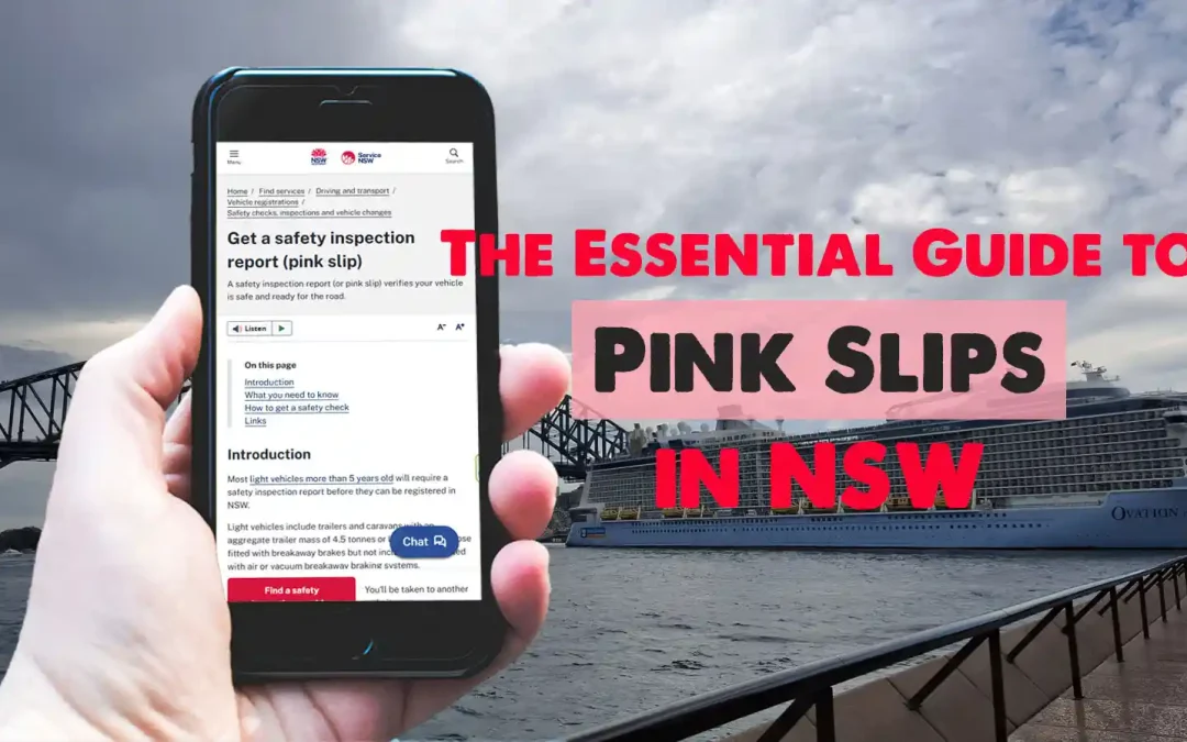 Essential Guide to Pink Slips in NSW